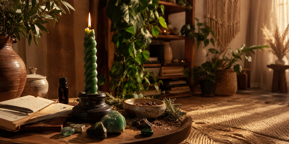 Vela verde: qué significa y cuándo usarla en un ritual